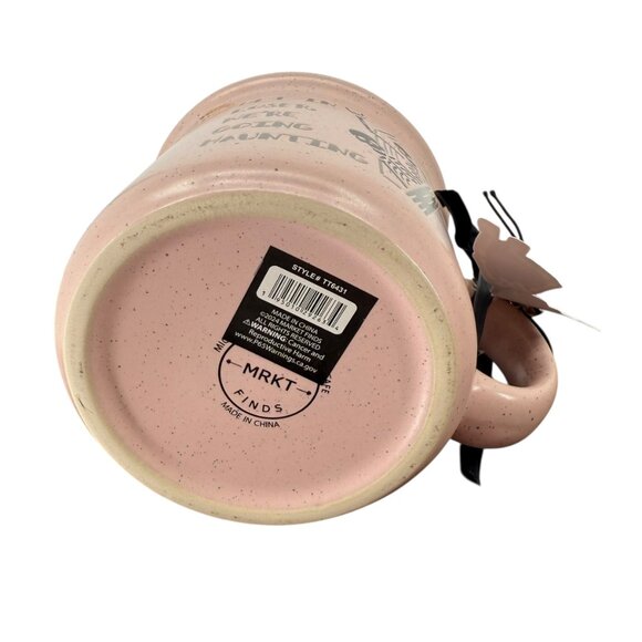 Halloween Mean Girls Get In Loser, We're Going Haunting Skeleton Coffin Pink Mug - Picture 14 of 16